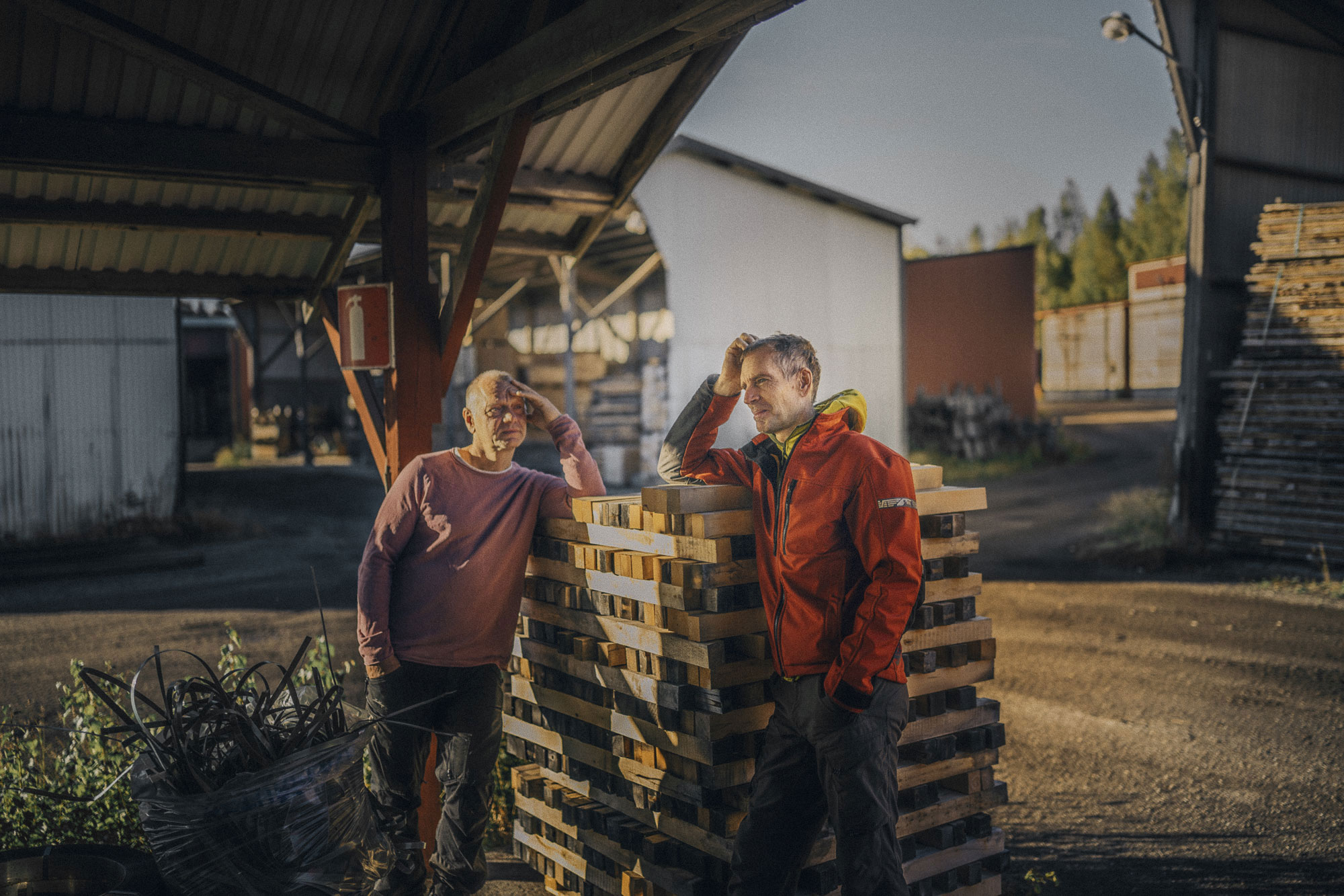 En epok är slut. Sågverksdöden drabbade slutligen även bröderna Erik och Per Stål.
