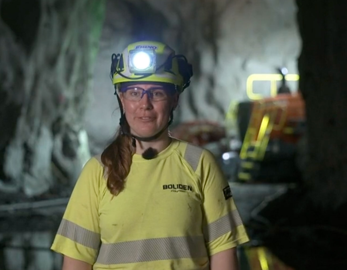 Gila har arbetat i zinkgruvan i Askersund i ungefär sex år. Foto: Viaplay