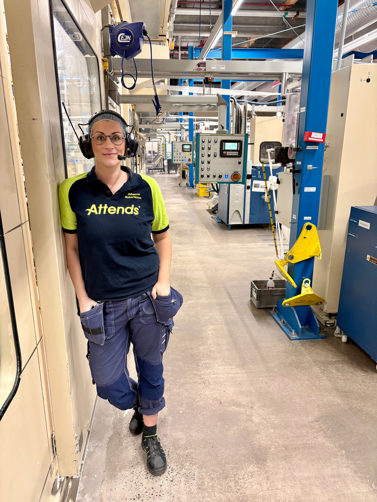 Industriarbetaren och socialdemokraten Johanna Robertsson. Foto: Privat
